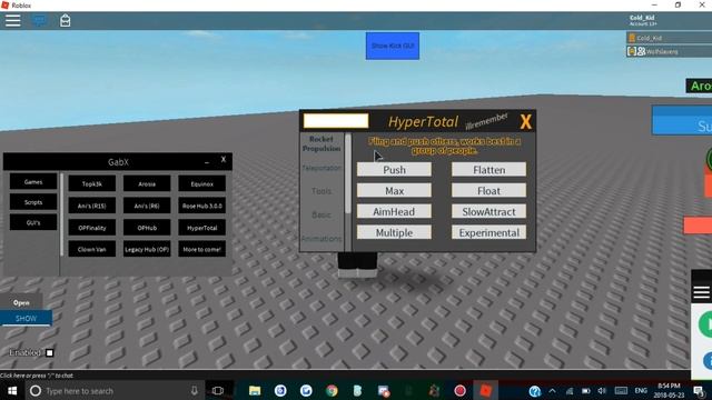 [BEST HUB EVER] ROBLOX SCRIPT | GabX V1.00| amazing ui, script and much more [SHOWCASE] смотреть онлайн