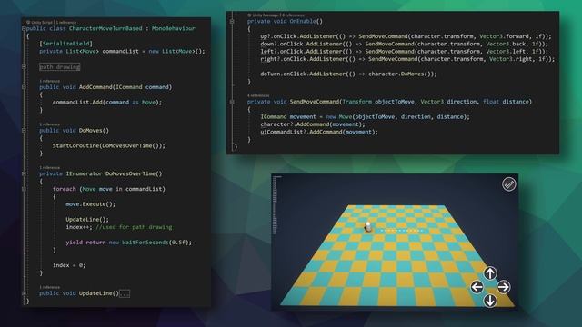 Undo and Redo with the Command Pattern - C# and Unity смотреть онлайн