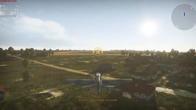 Обучение War Thunder, посадка и взлет самолета смотреть онлайн