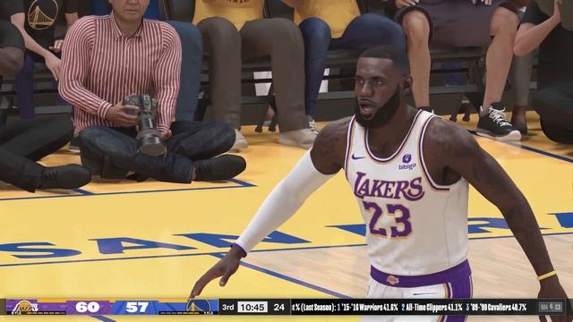OMG!!! Los Angeles LAKERS vs Golden State WARRIORS - NBA 2K24 смотреть онлайн
