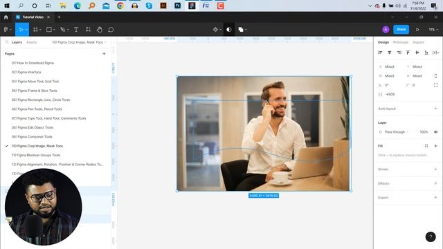 Figma Bangla Tutorial - Mask & Crop Tools | UX Design Bangla Tutorial смотреть онлайн