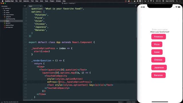 State and Interactions - React Native смотреть онлайн