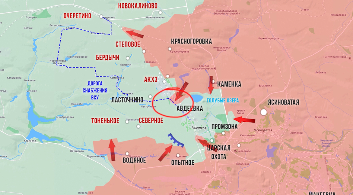 Фронтовая сводка 14 февраля 2024