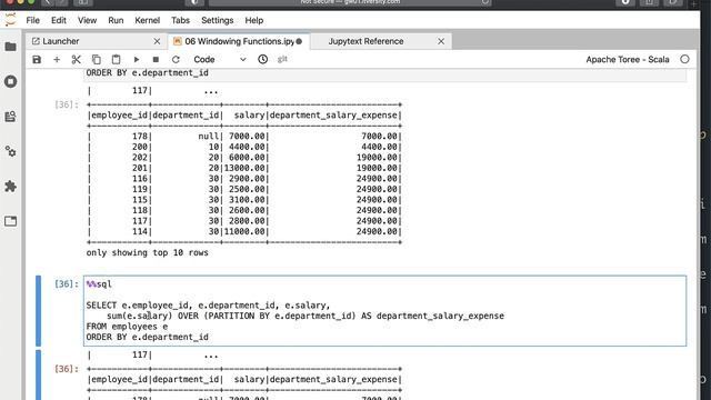 Spark SQL - Windowing Functions - Aggregations using Windowing Functions смотреть онлайн