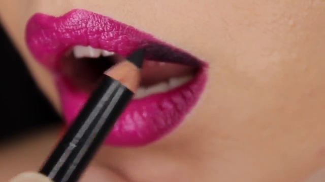 Градиентный макияж губ. Растяжка цвета. Creative Lips. смотреть онлайн