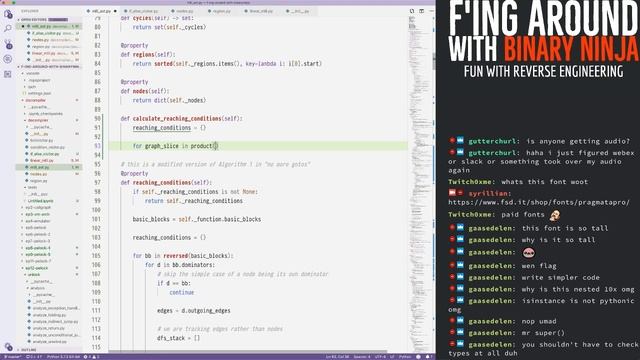 [E26] F'ing Around with Binary Ninja: Writing a Decompiler, Part 9: Edge Cases! смотреть онлайн