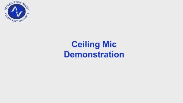 Demo of three types of Conferencing Microphone смотреть онлайн