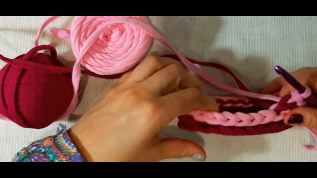 МК Вяжем крючком рисунок змейка. MK Crochet a snake pattern. смотреть онлайн