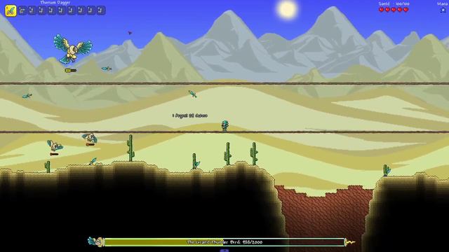 Terraria - Thorium Mod - The Grand Thunder Bird No-hit Thrower Class #1 смотреть онлайн