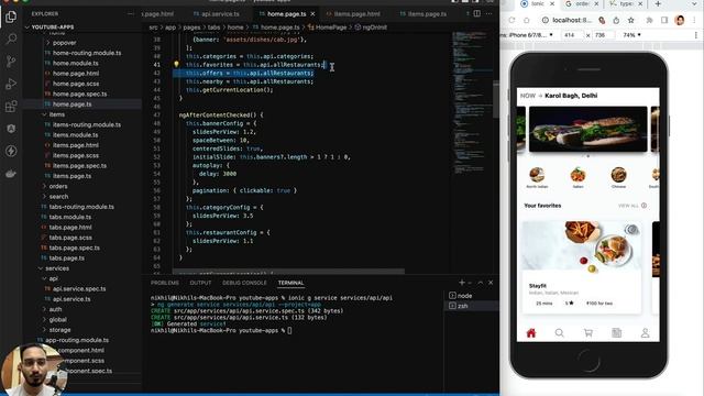 Ionic 6 Uber Eats App - Episode 11 - Design Restaurant Menu Screen смотреть онлайн