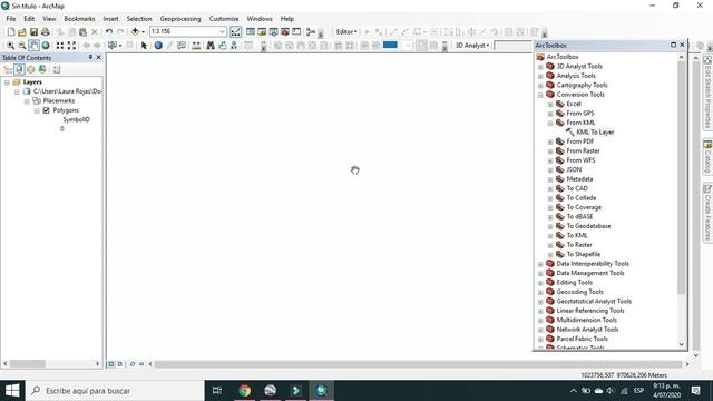 Convertir archivos kmz a shp y shapefile a kml en arcgis смотреть онлайн