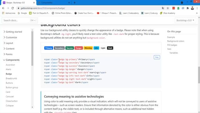 Botones, List Group, Badge, Navbar y Carousel con Bootstrap смотреть онлайн