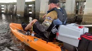 Рыбалка, рыбалка на каяке, Каяк для рыбалки, Hobie mirage outback kayak, рыбалка с каяка