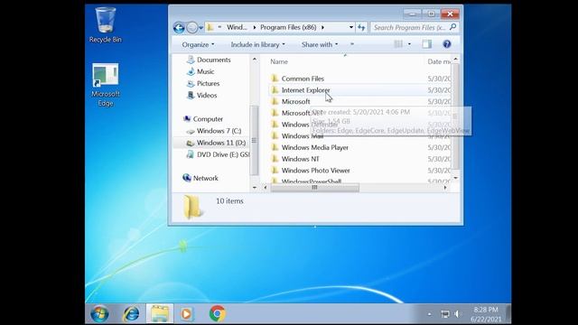 I REPLACED Windows 11's Windows Folder with Windows 7! смотреть онлайн