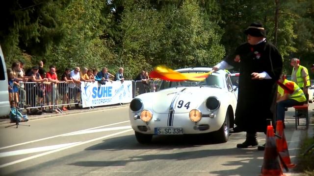 Historic Porsche 356 SC Racing - Eggbergrennen Bad Säckingen 2011 смотреть онлайн