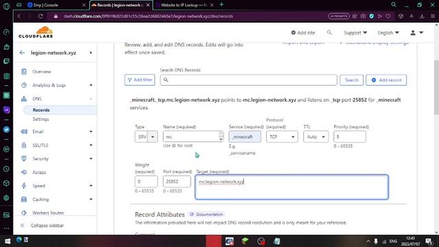 How to connect your Cloud flare domain to your Fractal Nodes server смотреть онлайн