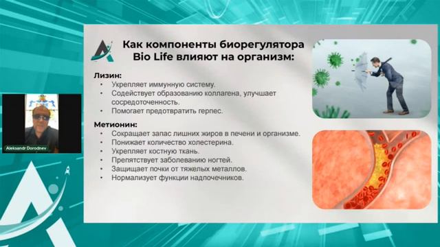 Элексир жизни  Биорегулятор Bio Life. Аминокислоты и их возможности