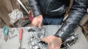 Как расколоть двигатель мопеда. Один из вариантов