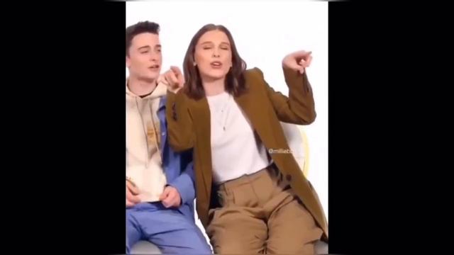 30 минут счастья😎👍🏻 Okr милли бобби браун 💞😎