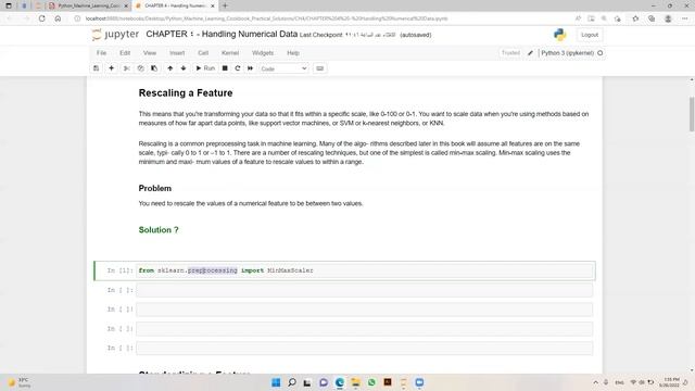 How to Rescale a Feature using python смотреть онлайн