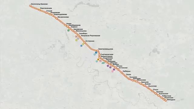 Совершенно новые диаметры электричек в Москве смотреть онлайн