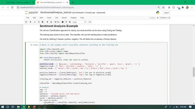 Learn Sentiment Analysis using Python смотреть онлайн