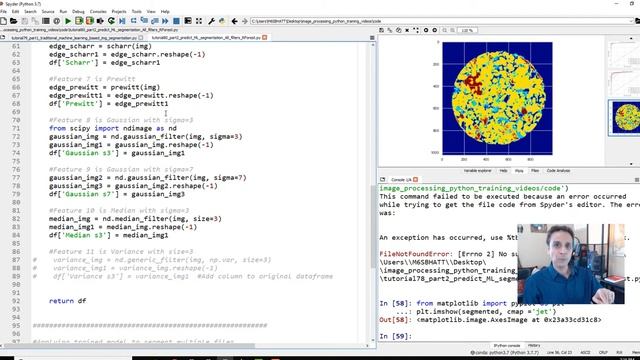 Tutorial 80 - Image segmentation using traditional Machine Learning - Part 2 смотреть онлайн