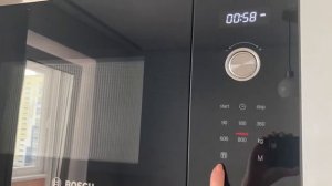 Распаковка — Микроволновая печь Bosch BFL524MS0