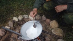 Как подготовить алюминиевый казан к использованию на костре