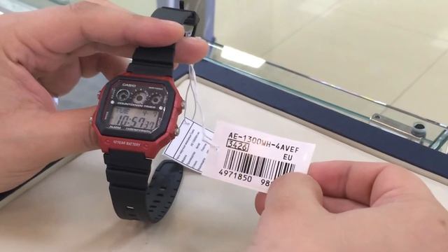 Видеообзор Casio AE-1300WH-4A смотреть онлайн
