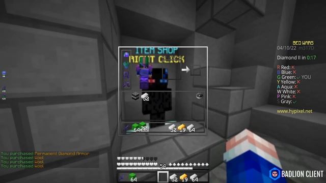 КРОВАТЬ С АМОГУСОМ! САМЫЙ СЕКРЕТНЫЙ РЕСУРСПАК ДЛЯ БЕДВАРСА МАЙНКРАФТ? AMONG US TEXTUREPACK BEDWARS! смотреть онлайн