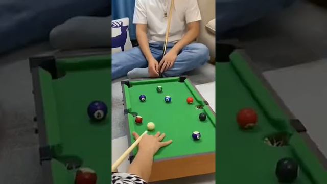 A little pool table 😜#mytoyshare #childrenstoys #woodentoys #toy #goodthingstoshare смотреть онлайн