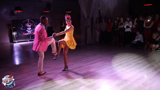 Edwin & Dakota. Dominican Flow Bachata Festival 2017 в Москве смотреть онлайн