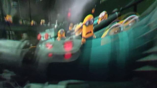 Minions Ride Despicable Me Minion Mayhem Front Seat Universal Studios Hollywood POV