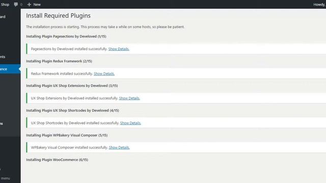 UX Shop WooCommerce theme installation смотреть онлайн