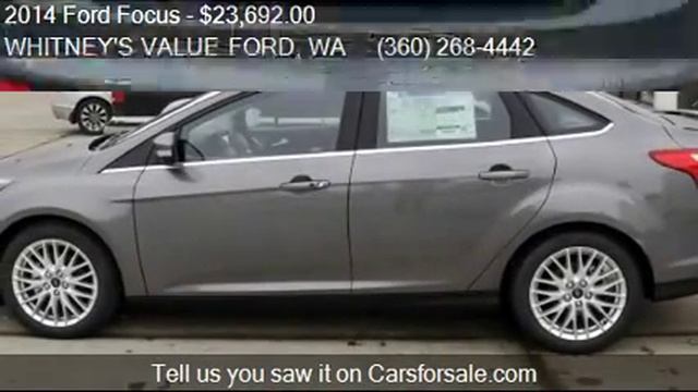 2014 Ford Focus Titanium Sedan for sale in ELMA, WA 98541 at смотреть онлайн