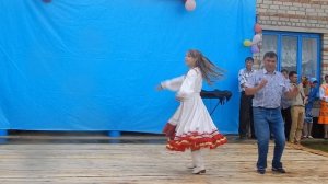 Марийский танец. Марий куштымаш. Фестиваль "Ший кандыра2016"