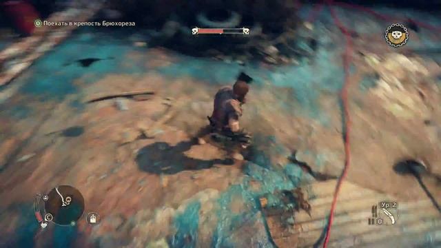 Прохождение MadMax Безумный Макс часть 4 - Газва Хват и Крепость Брюхореза