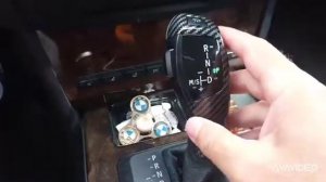 BMW E60 и E91, замена ручки переключения скорости.