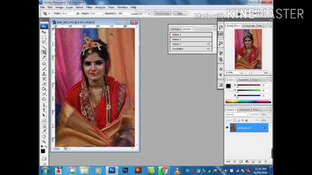 One Click Photo Correction #photoshop #Action #editing смотреть онлайн