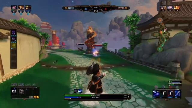 SMITE zues joust gameplay and epic 2v1 смотреть онлайн