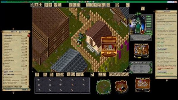 Forgotten worlds Ultima online - Старые новые знакомые, общение и открытие карт .