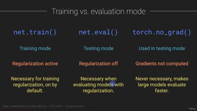 9.2 train and eval modes смотреть онлайн
