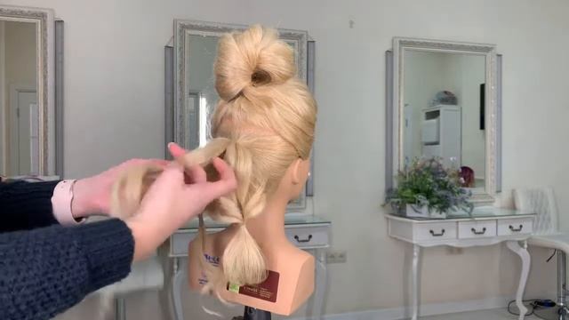 ЭКСПРЕСС ПУЧОК | Быстрая свадебная прическа смотреть онлайн