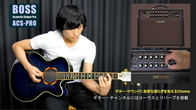 【GAKKIソムリエ試奏動画】BOSS Acoustic Singer Pro смотреть онлайн