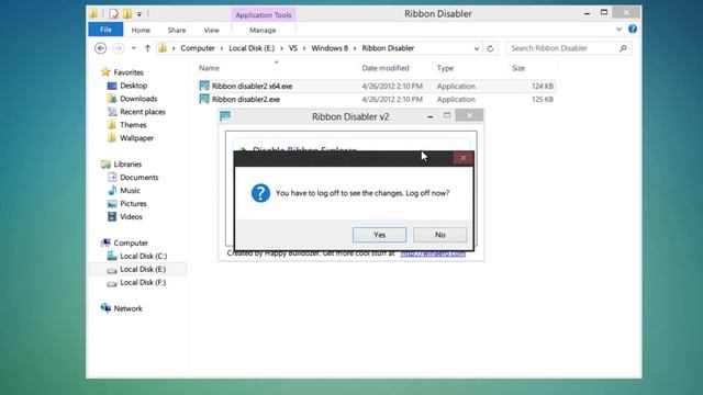 How to disable Ribbon in Windows 8 смотреть онлайн