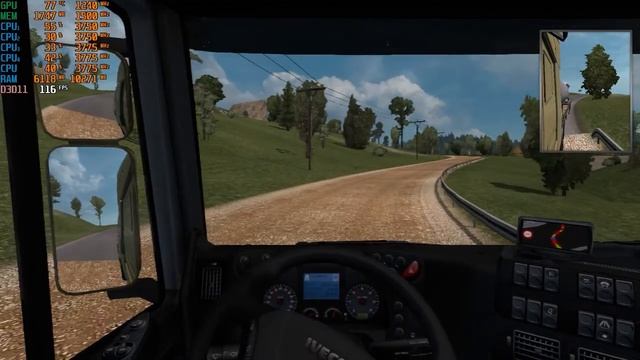 EURO TRUCK SIMULATOR 2 - Ryzen 3 3200G | 16GB RAM | AMD RADEON VEGA 8 GRAPHICS смотреть онлайн