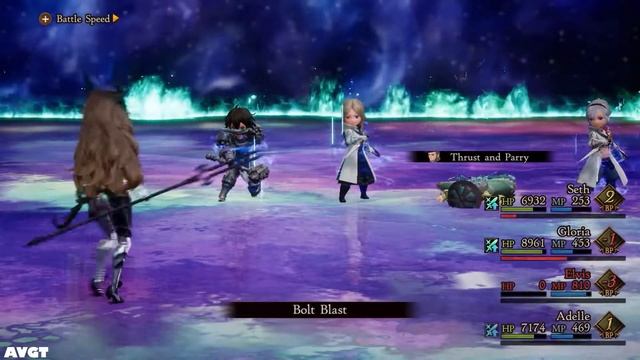 Bravely Default 2 Hall of Tribulation IV (Spiritmaster & Oracle & Dragoon) смотреть онлайн