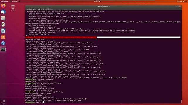 pip3 install numpy, how to install numpy with python 3 and pip3 on ubuntu18 смотреть онлайн