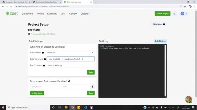How to Host Flask App for Free in just 2 minutes | Zeet - Free Hosting смотреть онлайн